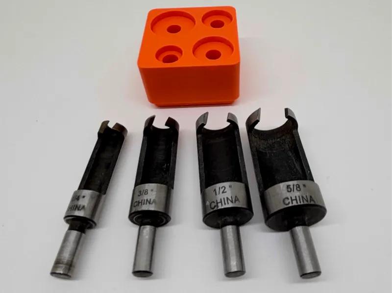 Plug Cutter Holder - Gridfinity