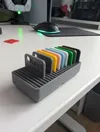 Gridfinity organizer for samples