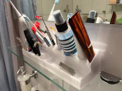 Bathroom organizer Version B