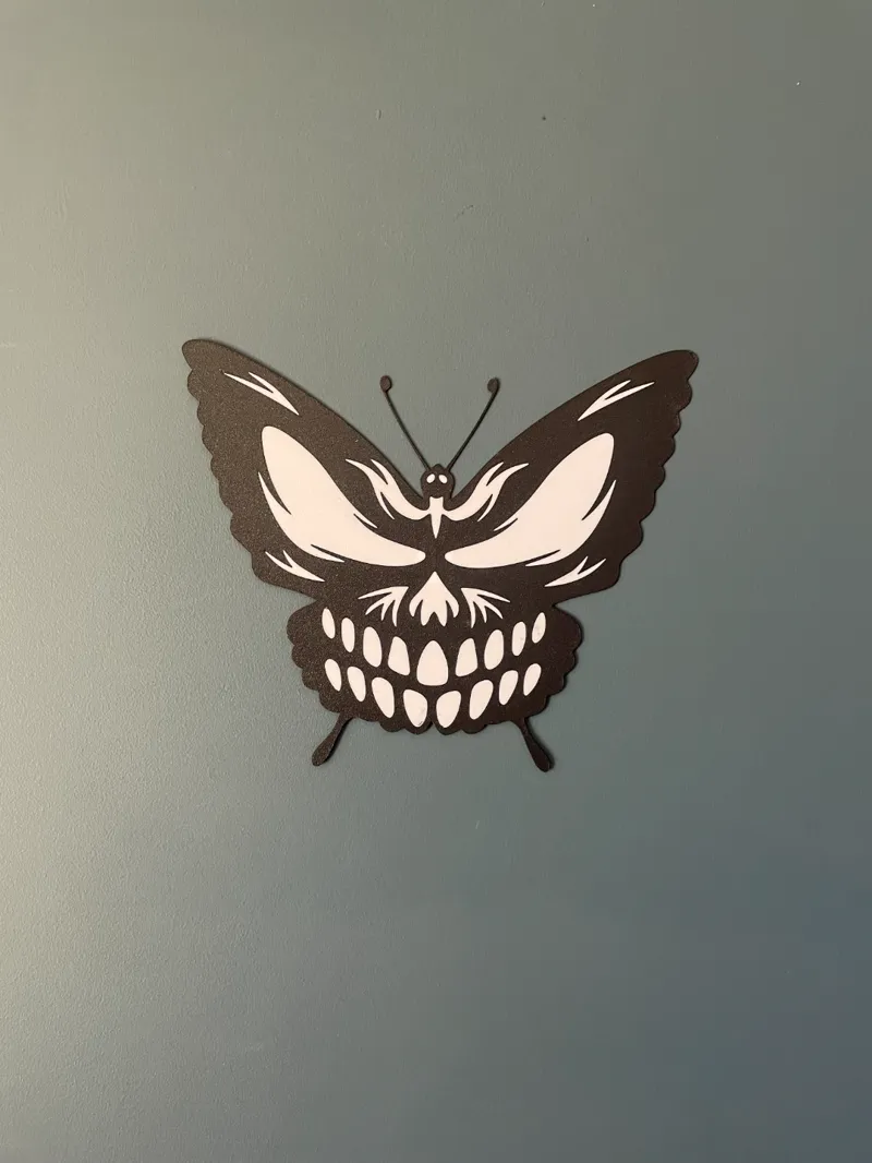 Butterfly Face wall art