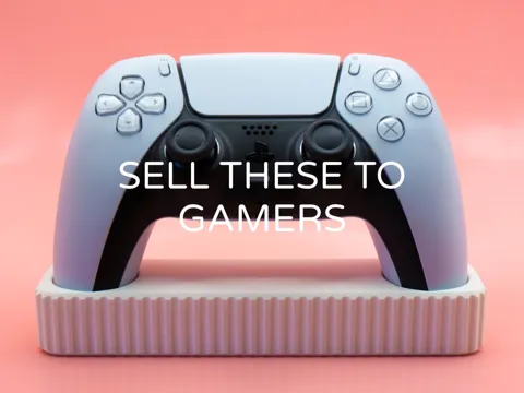 Estante o repisa: PS5 Controller Modernist by Pork3D.com — referencia de MakerWorld