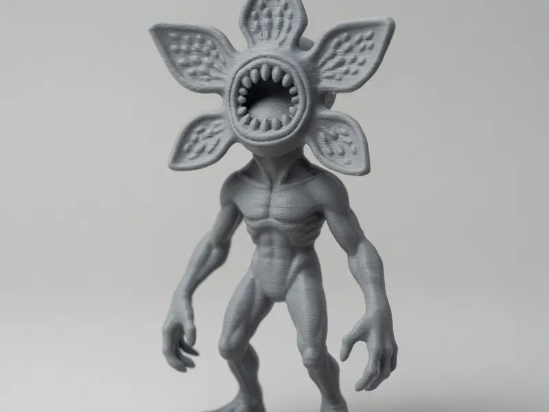 stranger things demogorgon 3d figure