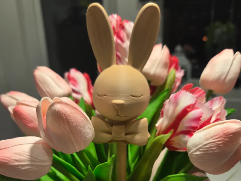 Hasen Blumenstecker