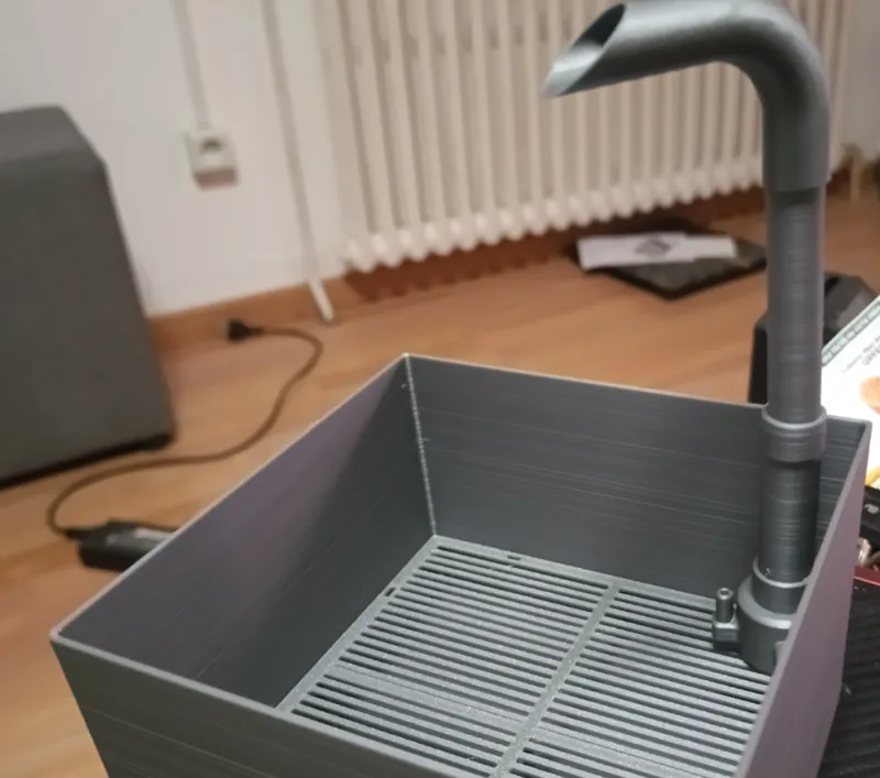 under gravel filter / filtre sous sable aquarium