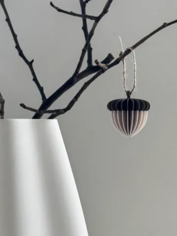 Accesorio para impresora 3D: Ribbed acorn — vista de referencia 2