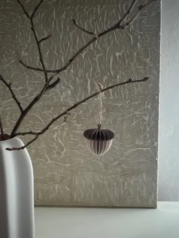 Accesorio para impresora 3D: Ribbed acorn — vista de referencia 3