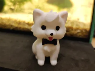 cartoon Samoyed