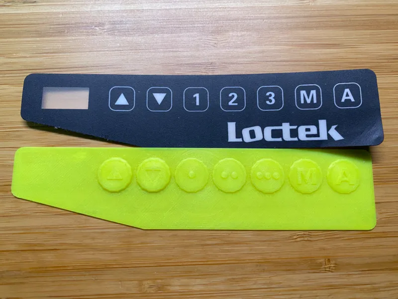乐歌电动升降桌操作触摸面板Loctek