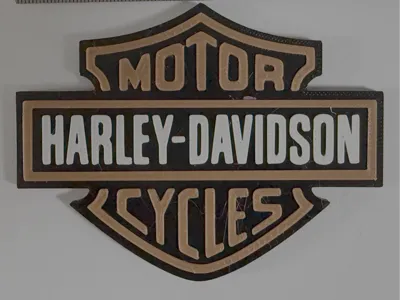 Harley Davidson Fridge Magnet