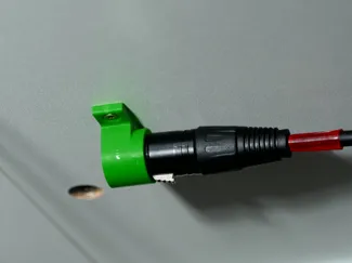 XLR female to male table mount