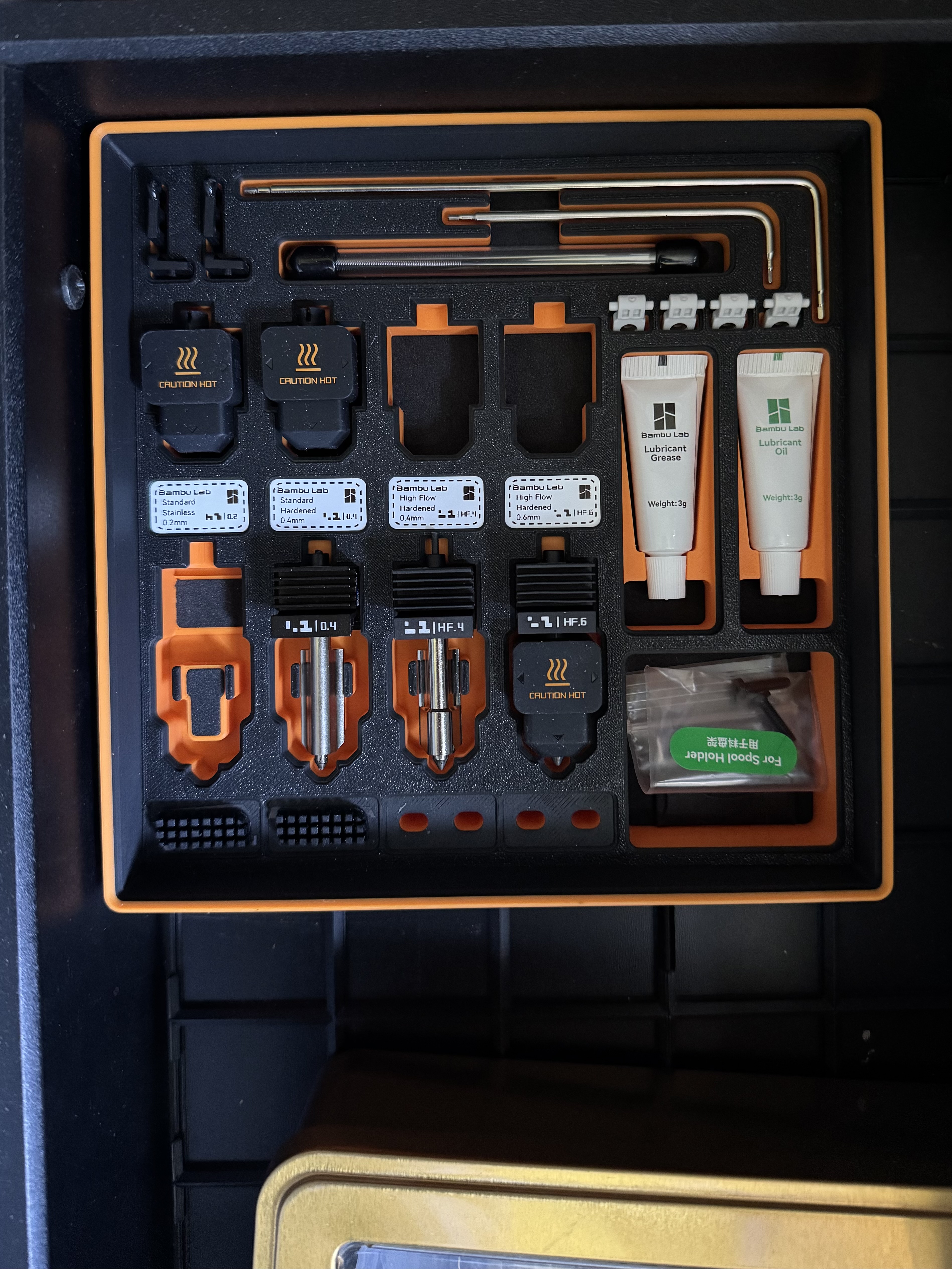 Miniatura 2 do modelo 3D Gridfinity Stackable H2S Tray