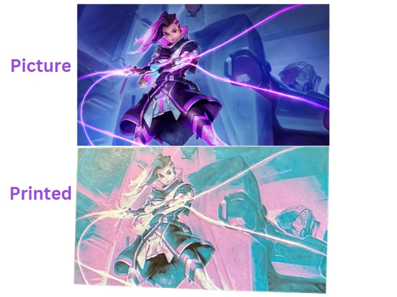 Overwatch HueForge Sombra