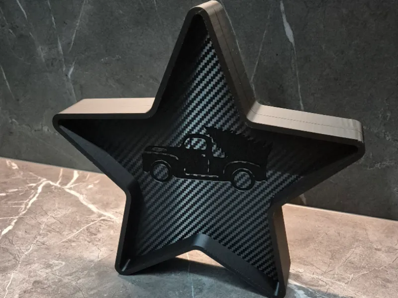 Dark Stella | Moderne Sternenskulptur