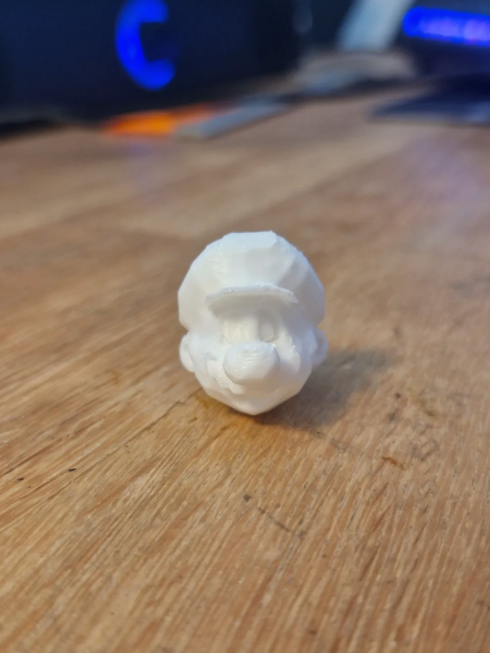 low poly Mario 64 head by LightStorm - MakerWorld