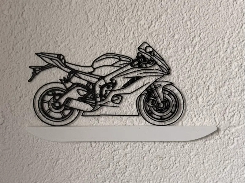 Yamaha YZF-R6 wallart motorcycle