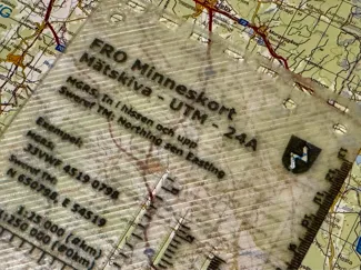 FRO Minneskort - Mätskiva UTM - 24A