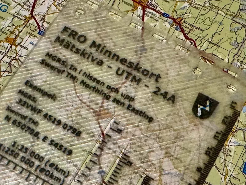 FRO Minneskort - Mätskiva UTM - 24A