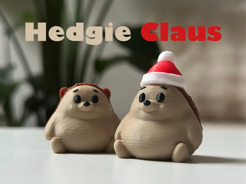 Mini Christmas Hedgehog