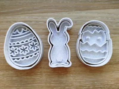 Cute Easter cookie cutters