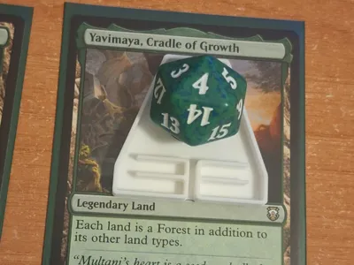 Earthbending Dice Counter Token