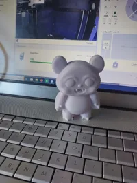 Petit ours sculpté — photo 6