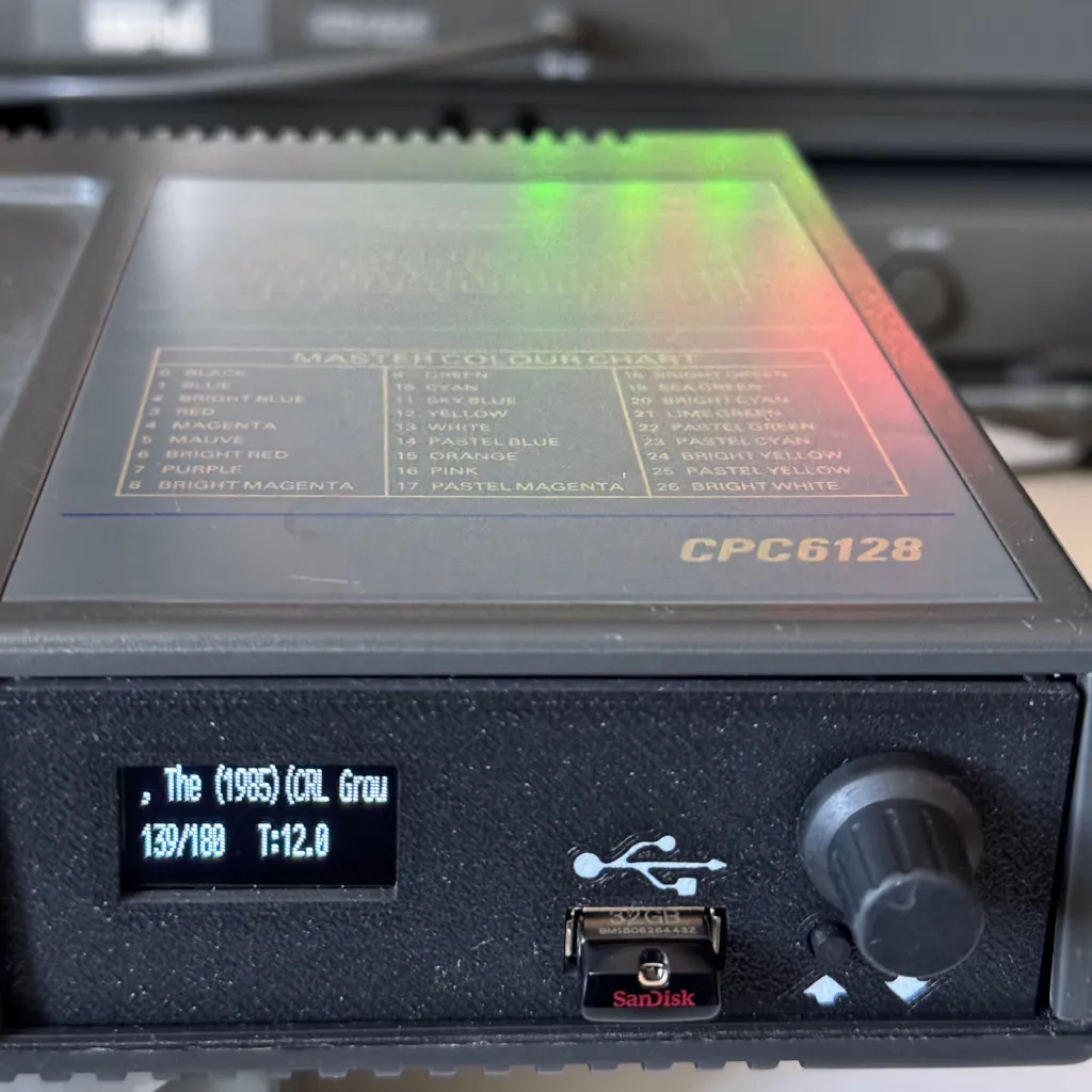 고텍 USB 플로피 에뮬레이터 내장 캐디 3인치 드라이브 ZX Spectrum +3 및 Amstrad CPC 6128용 교체품 ...