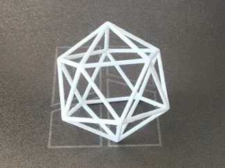 正二十面体(フレーム)