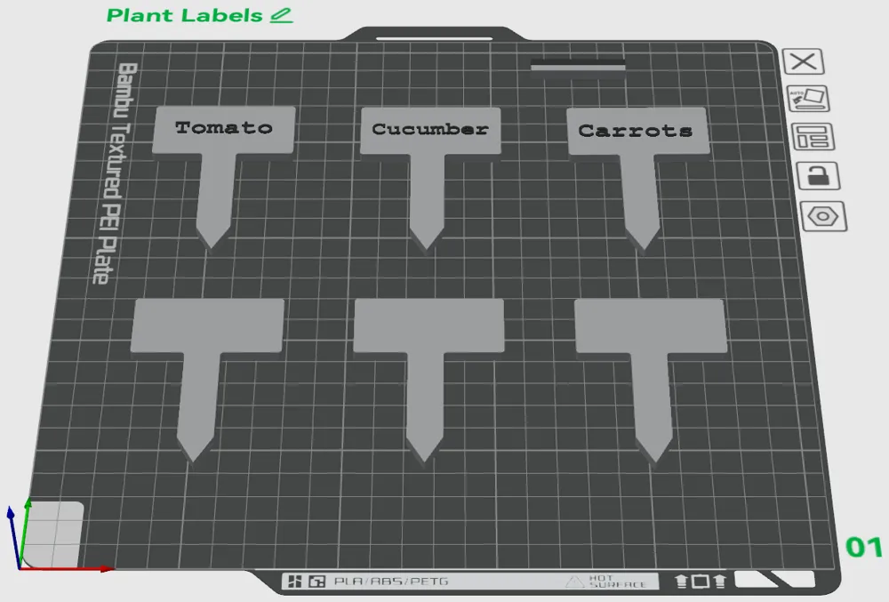 Plant Labels - Free 3D Print Model - MakerWorld