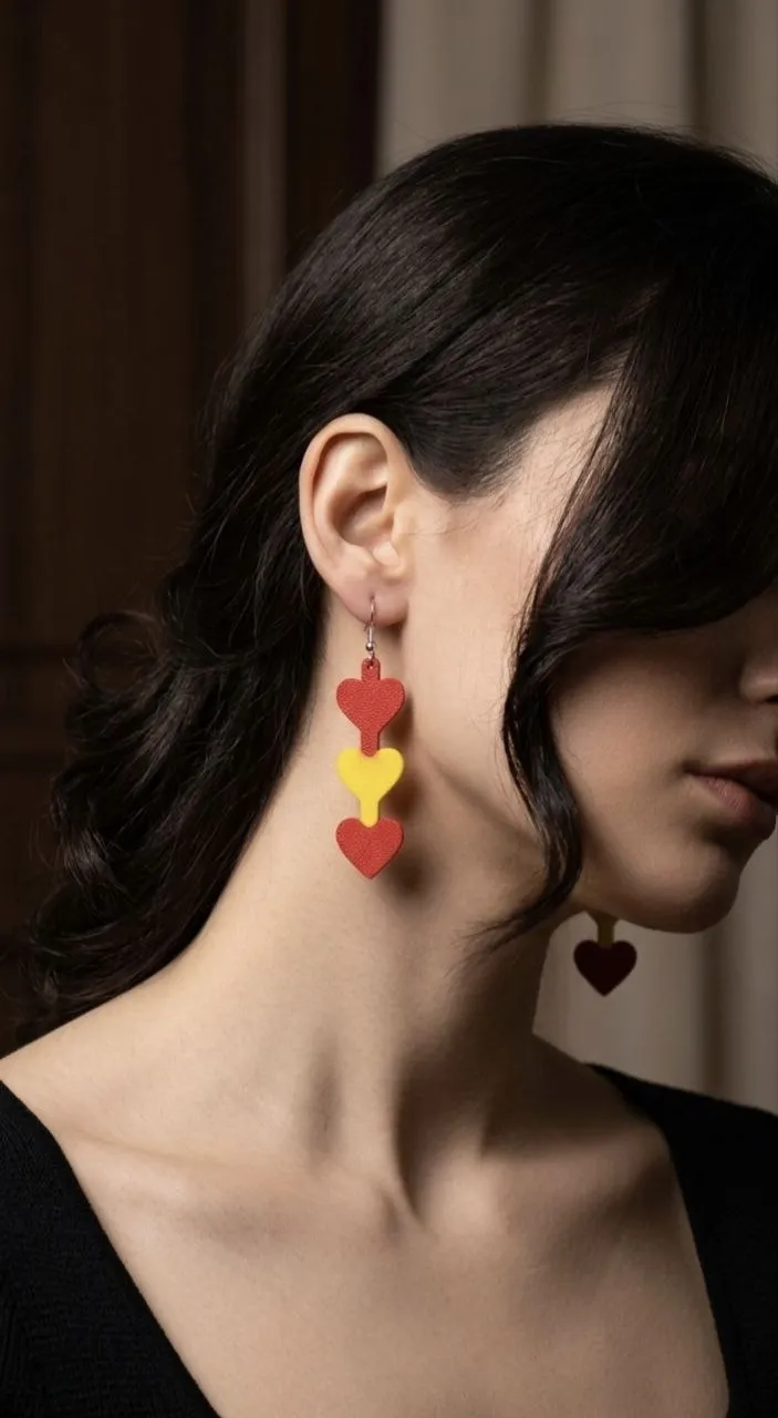 Pendientes corazon seleccion española view 2