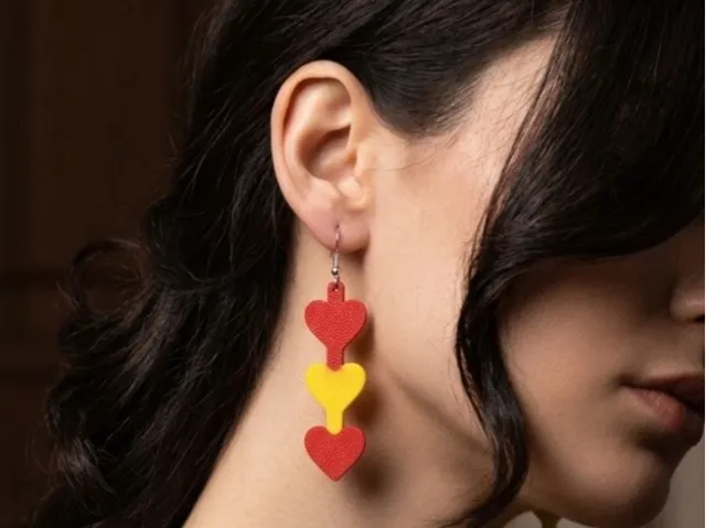 Pendientes corazon seleccion española