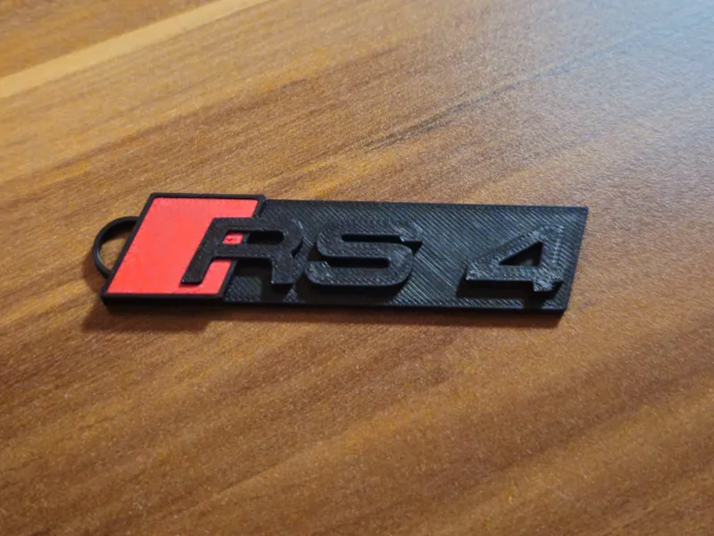 Audi RS4 Keychain