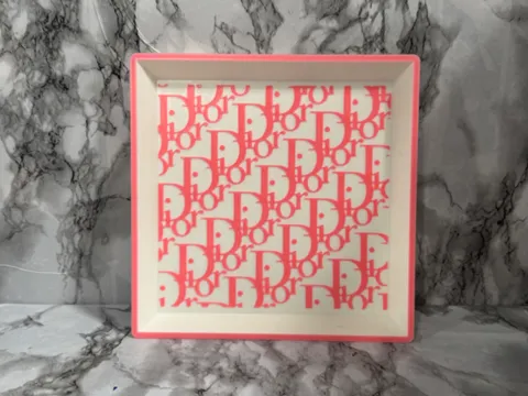 Bandeja organizadora: Dior Catch All Tray | Home | Decor — referencia de MakerWorld