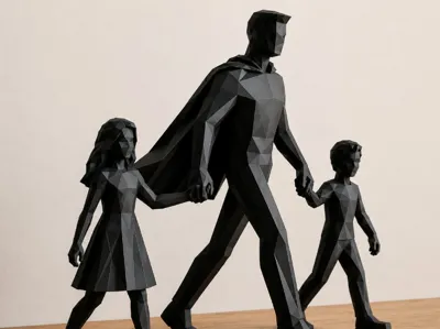 Our Everyday Hero - Fathers day - 1 Son+1 Daughter