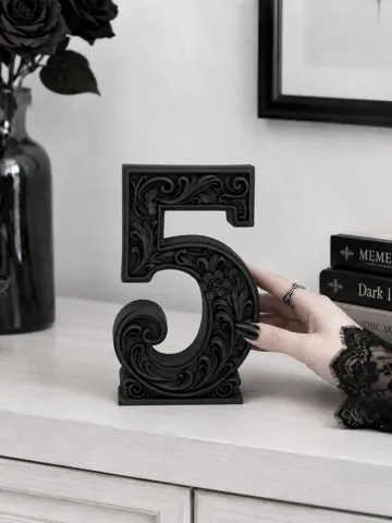 Estante o repisa: Goth Baroque Number 5 gothic Decor — vista de referencia 2