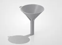 Reinforced funnel
