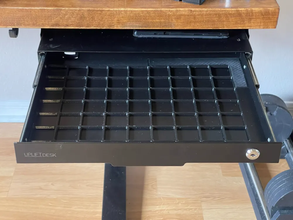 Gridfinity Uplift Desk Slim Drawer by jdwede MakerWorld