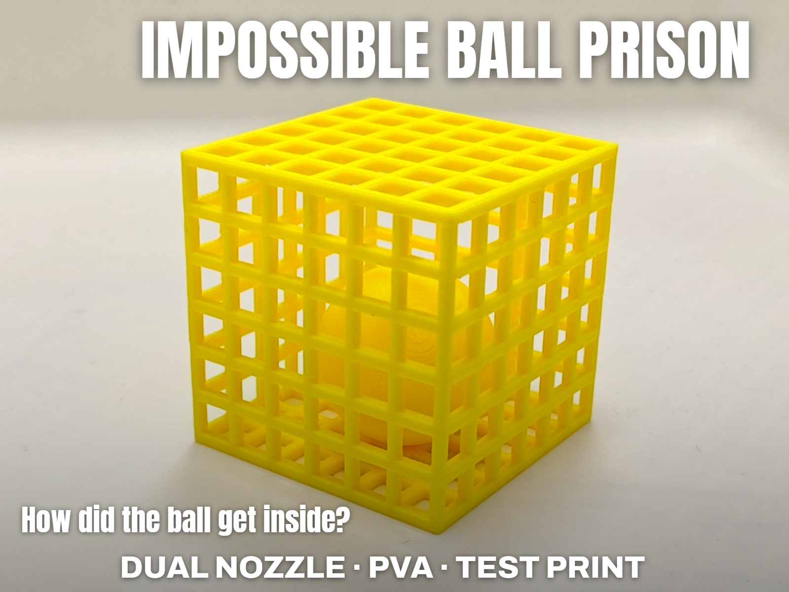 Impossible Ball Prison - PVA Support Test