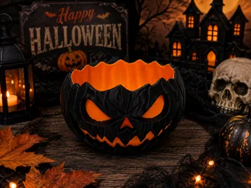 Accesorio de iluminación decorativa: Halloween Bowl — vista de referencia 4
