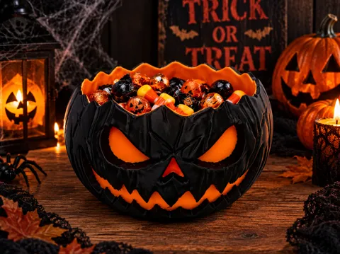 Accesorio de iluminación decorativa: Halloween Bowl — referencia de MakerWorld