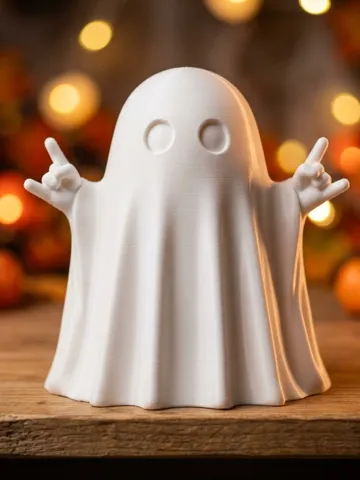 Estante o repisa: Rock Ghost Shelf Sitter - Halloween Decor — vista de referencia 2