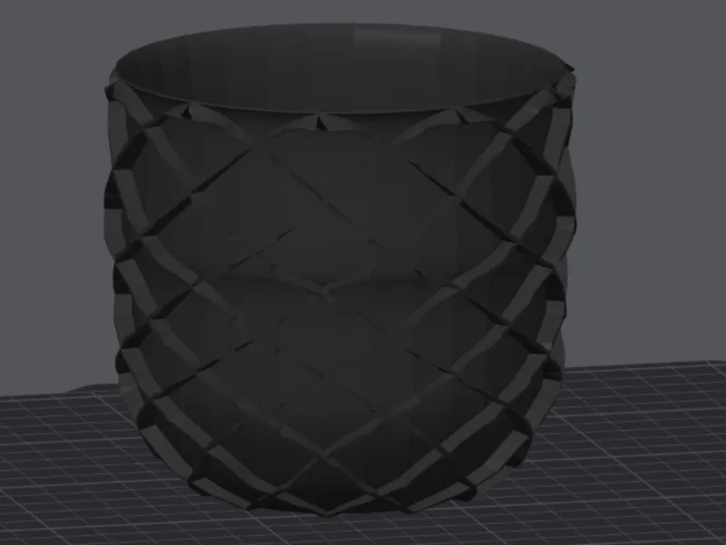 diamond vase