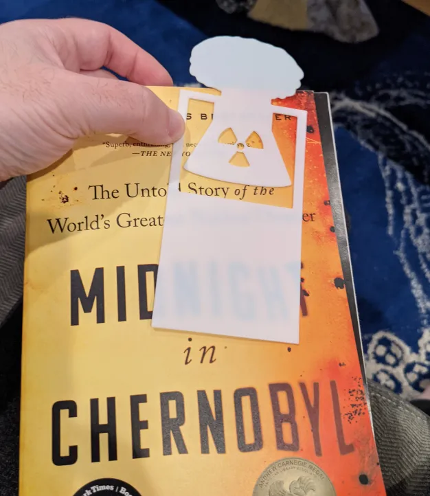 Nuclear Energy / Reactor / Radioactive Bookmark