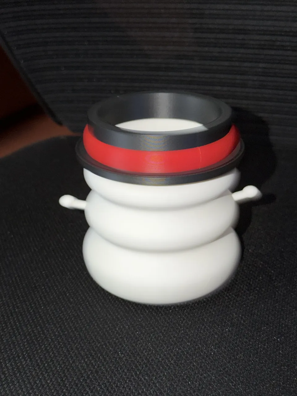 Snowman Can Coozie- 12oz, 16oz, 16oz Slim view 3