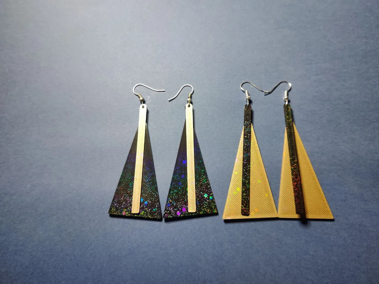 Pendulum Line Earrings view 2