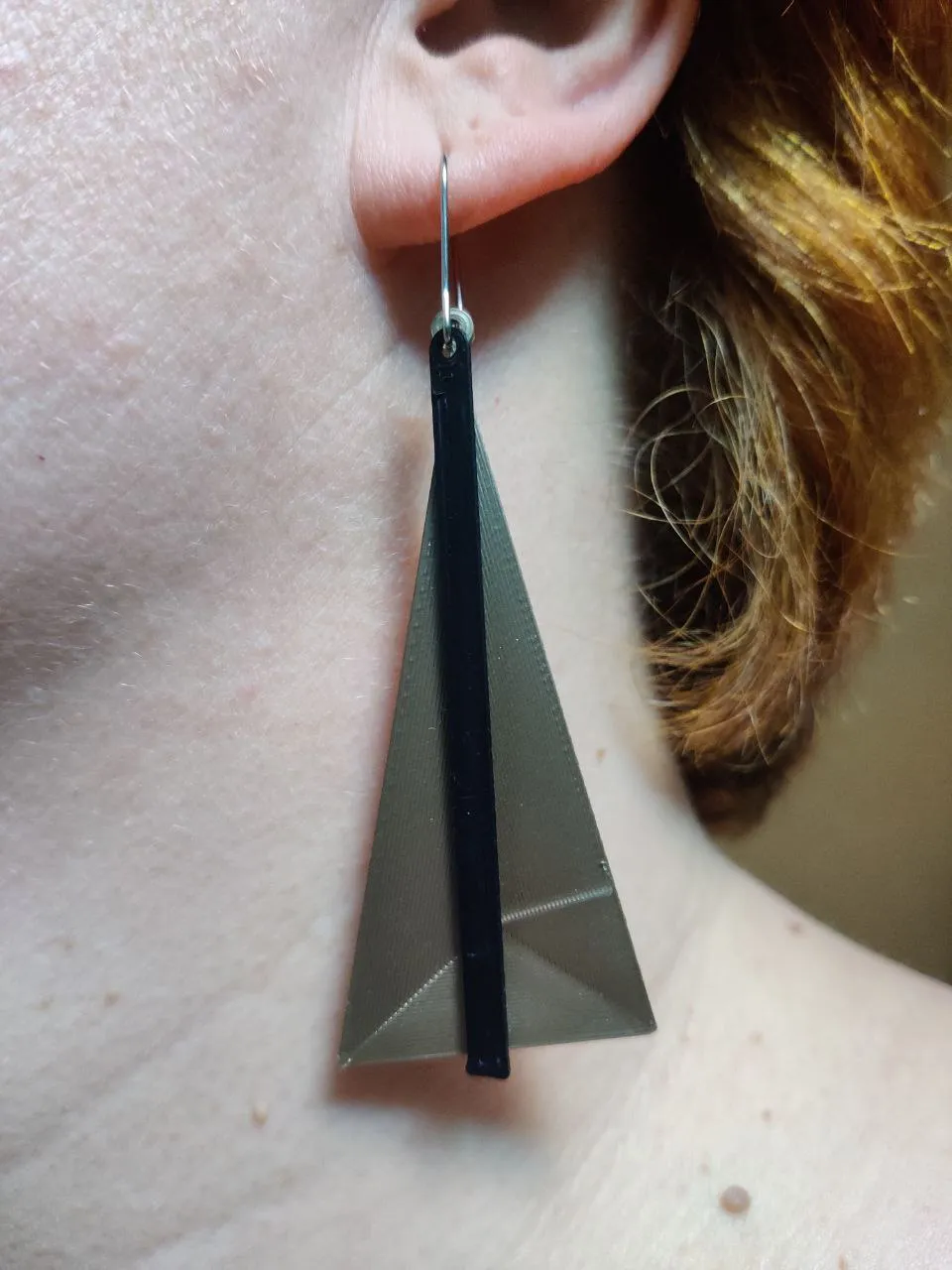 Pendulum Line Earrings view 3