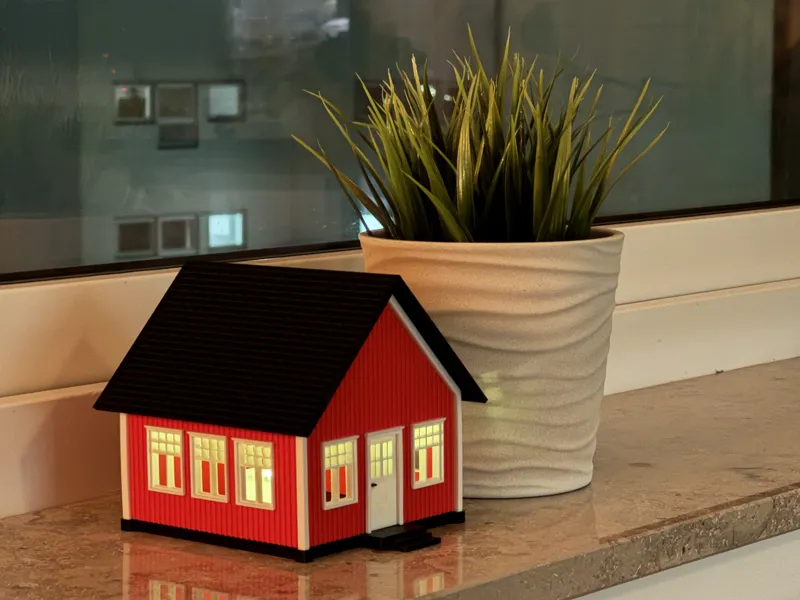 Scandinavian miniature house (NO AMS)