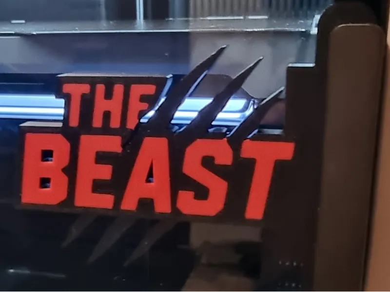 Türgriffschild THE BEAST für H2 Serie