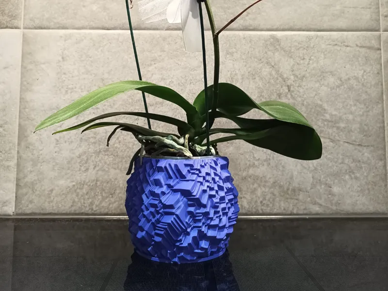 VASO PIETRA ETERNA ORCHIDEE