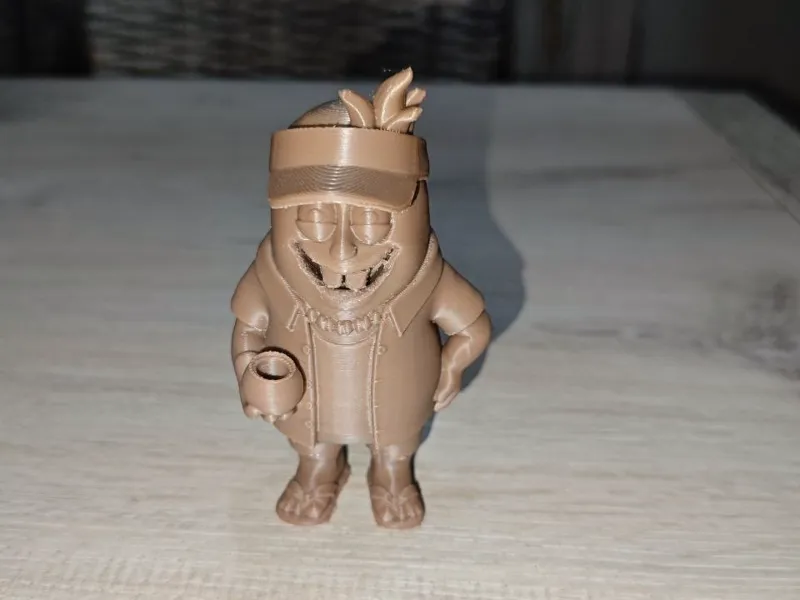 Beach potato man
