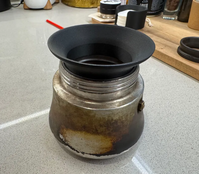 Mocha Pot Dosing Funnel 62mm